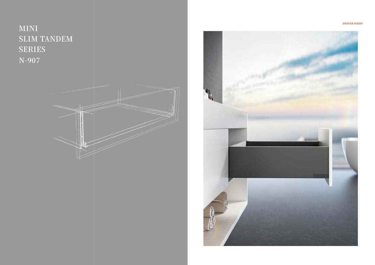 THJM drawer system catalogue