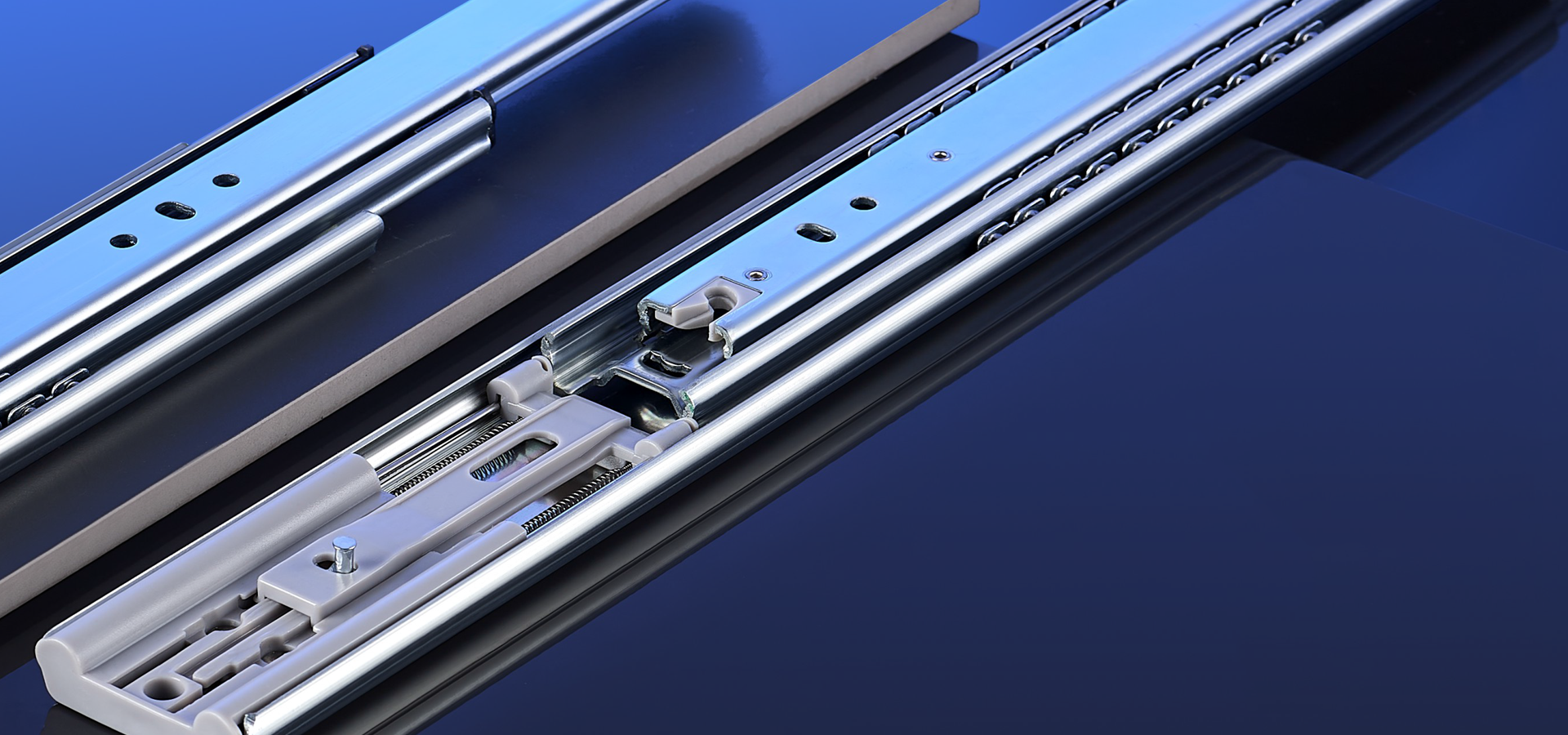 THJM heavy-duty soft-close ball bearing slide