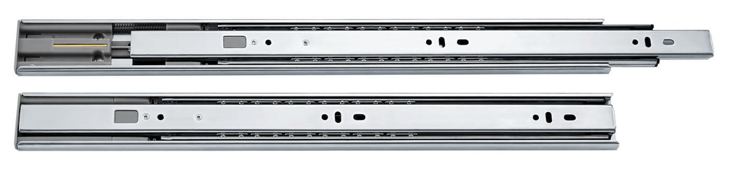 45-D6 double-spring push-open ball bearing slides