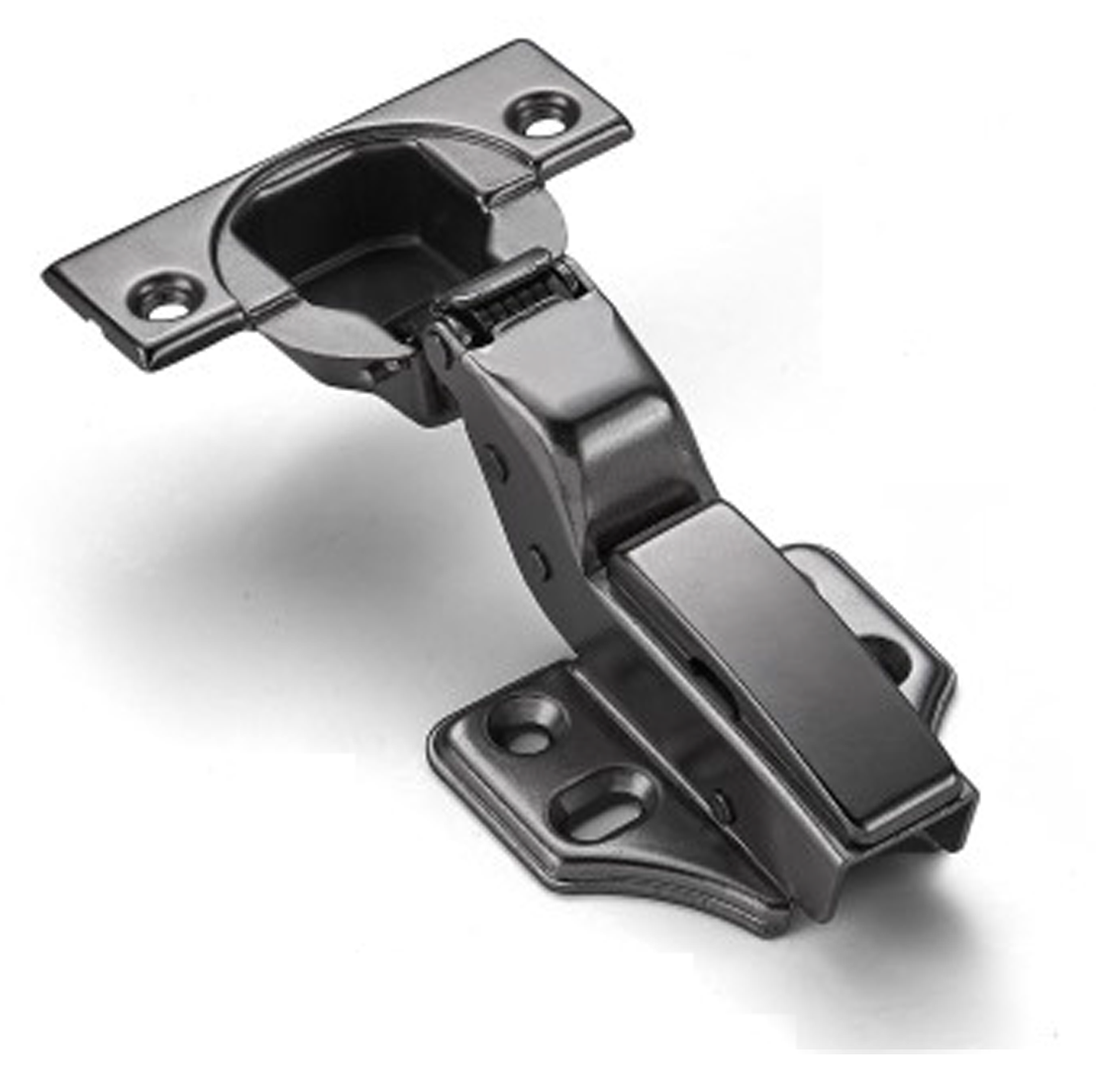 Inset soft-close concealed hinge